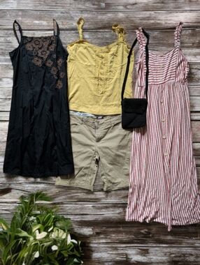 High-end EU Italian, Nordstrom Boho Minimalist Neutral 4 Piece bundle #STEALS